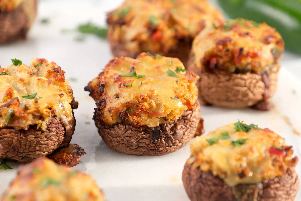 air-fryer-stuffed-mushrooms-recipe