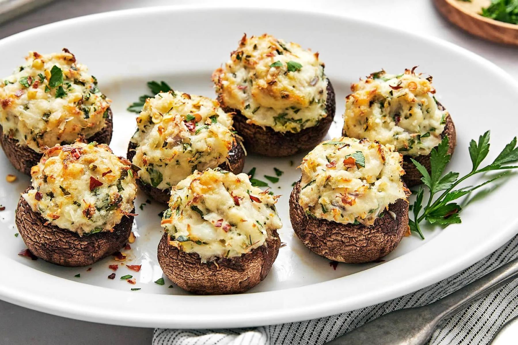 crab-stuffed-mushrooms-recipe