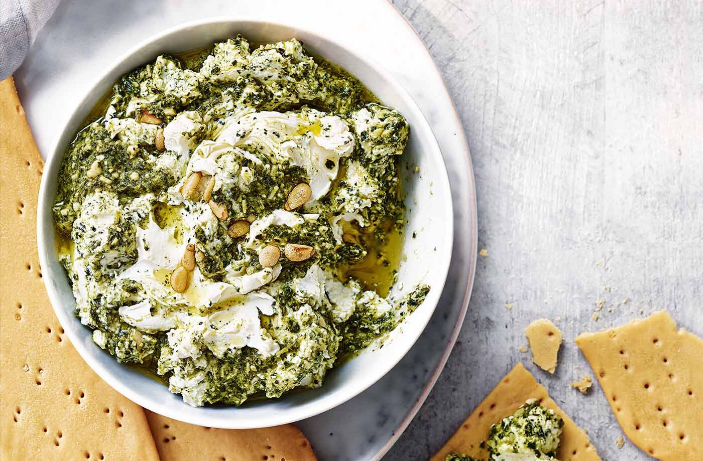 pesto-cream-cheese-dip-recipe