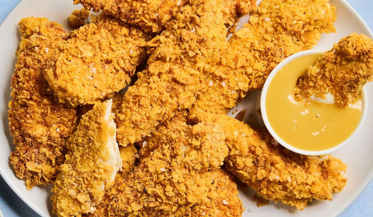 air-fryer-cornflake-crusted-chicken-tenders-recipe