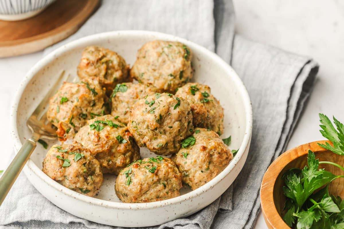 air-fryer-turkey-meatballs-recipe