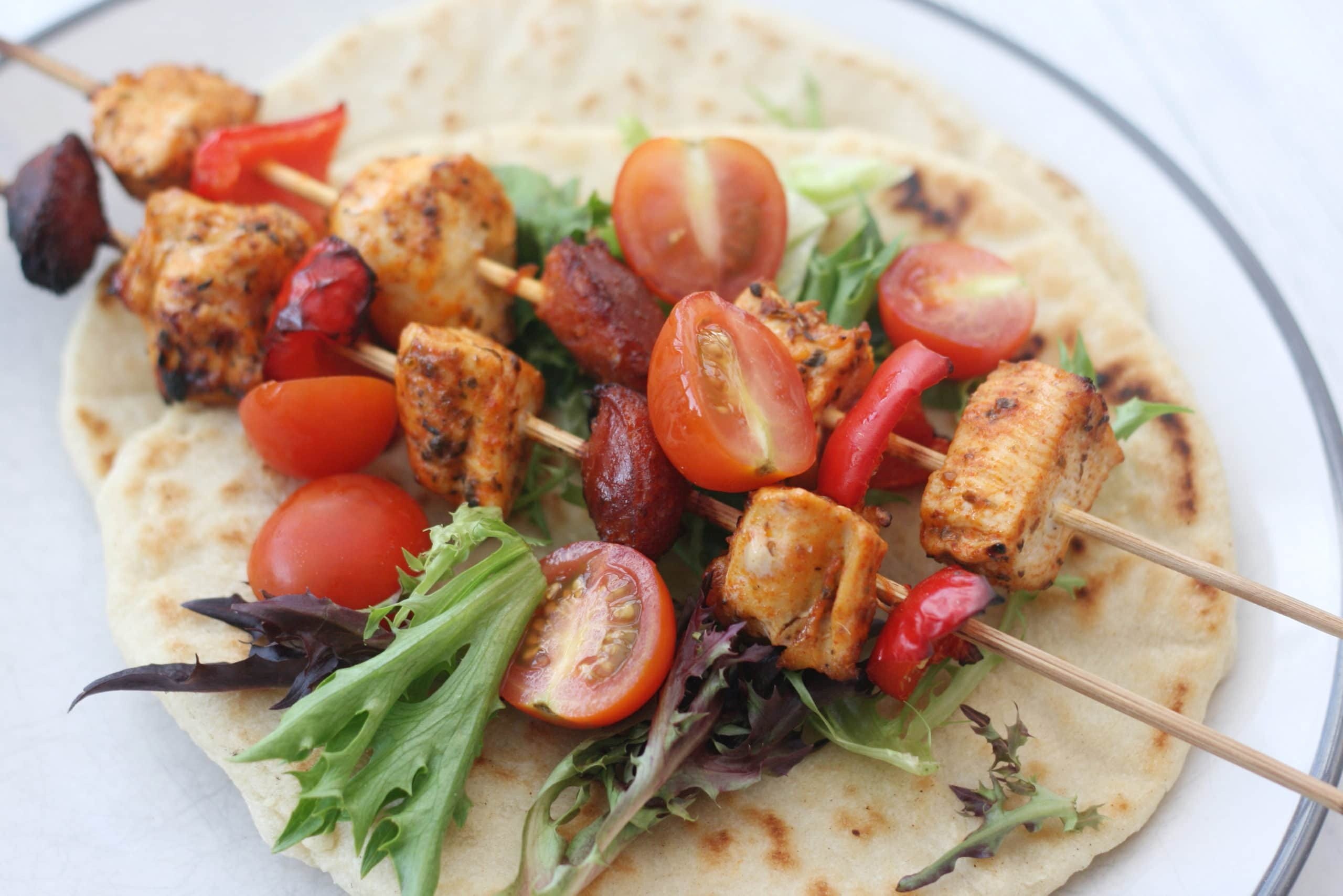 chorizo-and-chicken-skewers-recipe