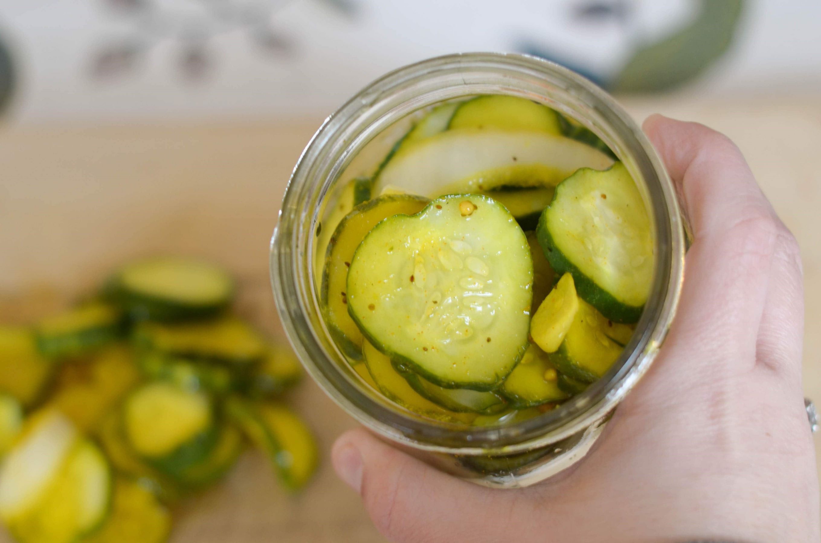 sweet-refrigerator-pickles-recipe