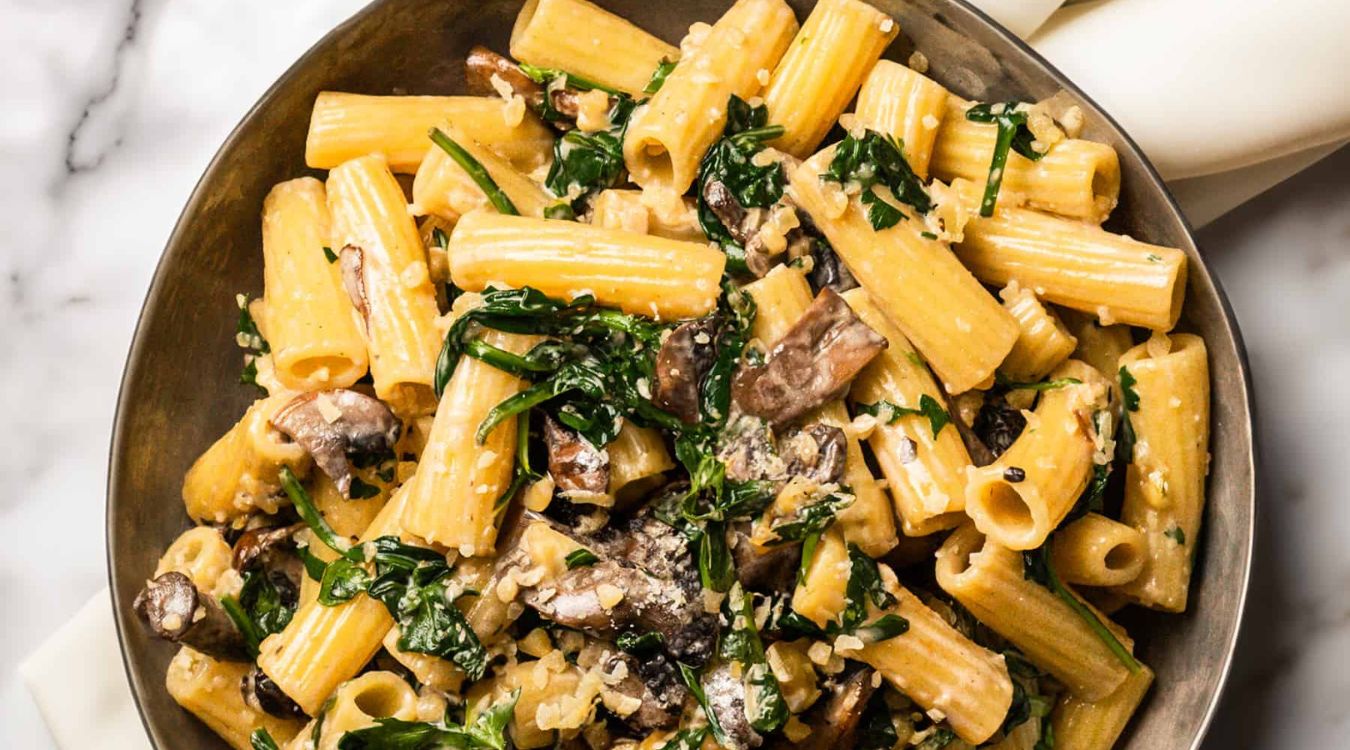 creamy-spinach-and-mushroom-pasta-recipe