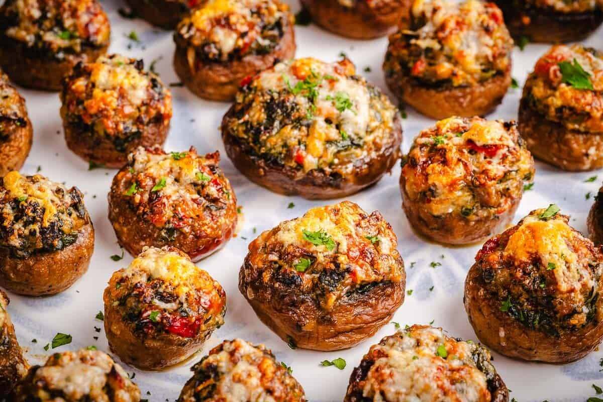 stuffed-mushroom-caps-recipe