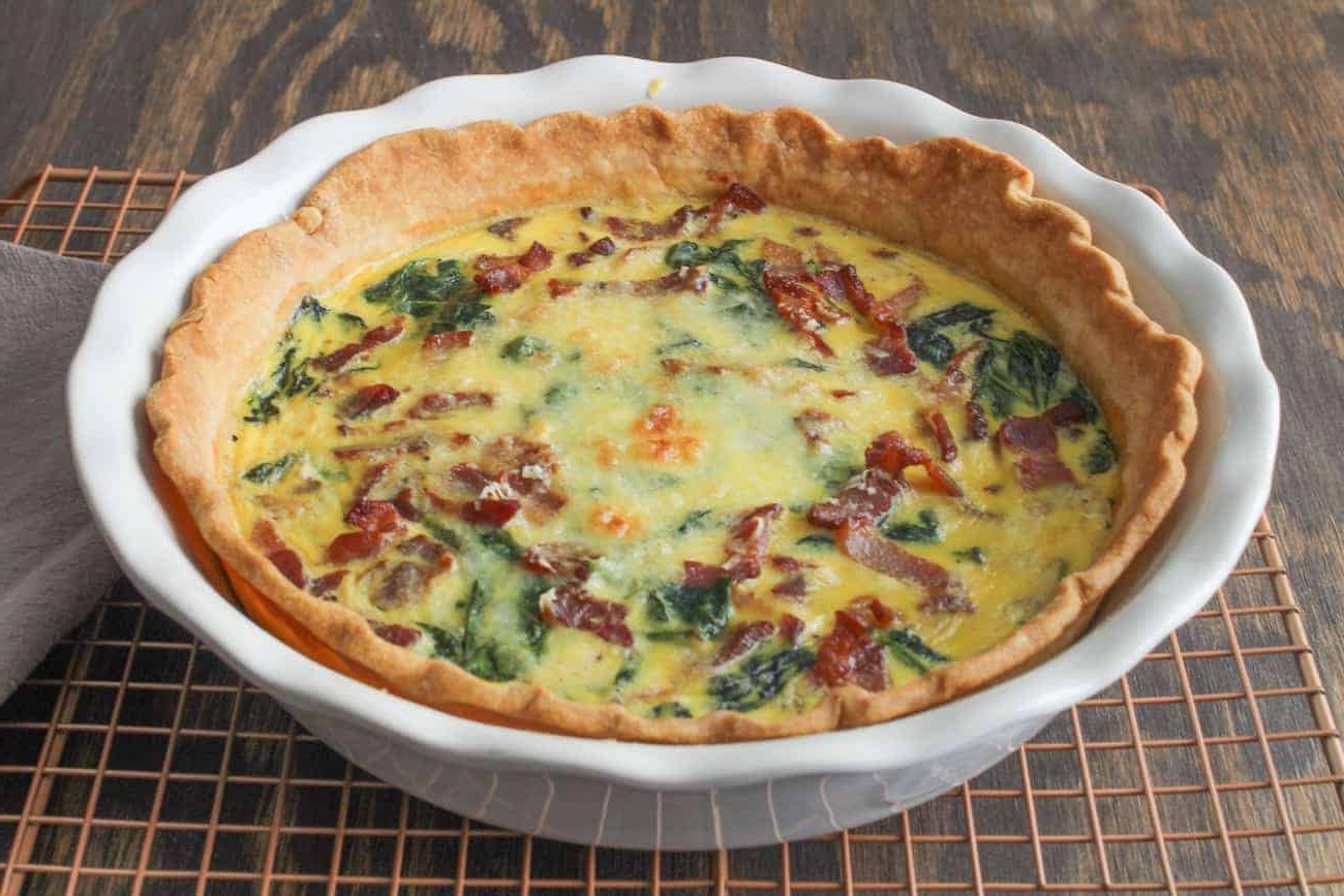 spinach-and-bacon-quiche-recipe