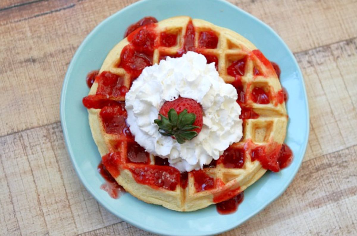 strawberry-waffles-recipe