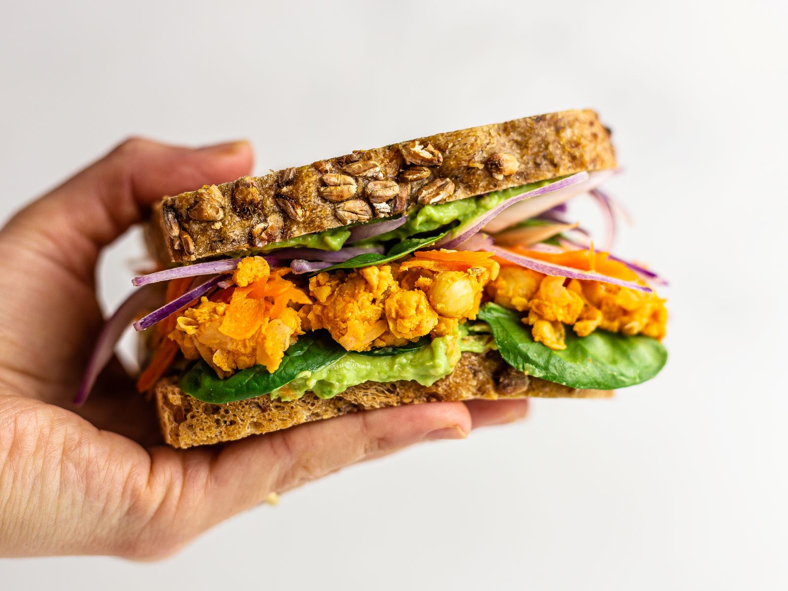 vegetarian-chickpea-sandwich-filling-recipe