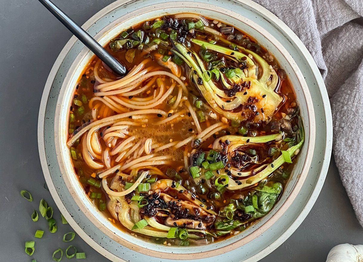 mushroom-bok-choy-soup-recipe
